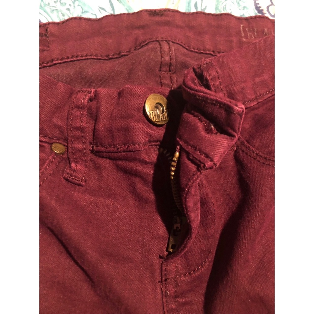 Dark purple / burgandy Blank NYC jeans